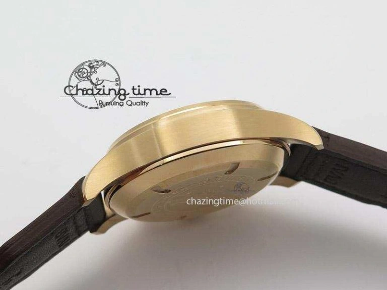 Pilot Chrono 377706 “Le Petit Prince” V6F Best Edition RG Blue Dial on Brown Leather Strap A7750