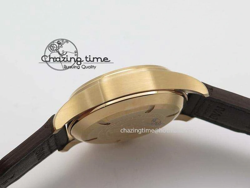 Pilot Chrono 377706 “Le Petit Prince” V6F Best Edition RG Blue Dial on Brown Leather Strap A7750