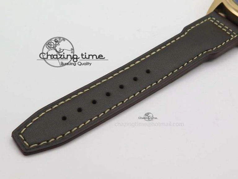 Pilot Chrono 377706 “Le Petit Prince” V6F Best Edition RG Blue Dial on Brown Leather Strap A7750