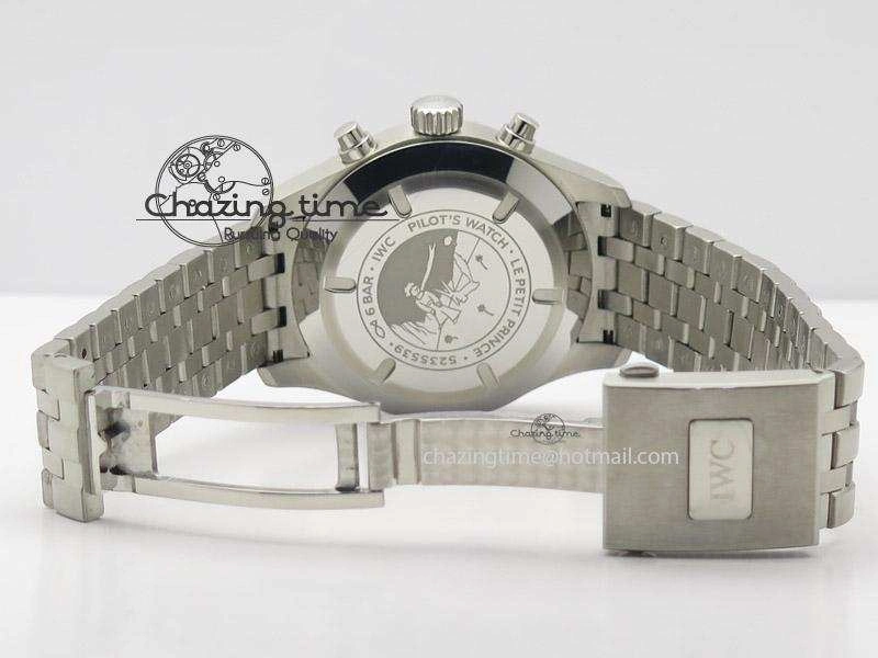 Pilot Chrono 377706 “Le Petit Prince” ZF 1:1 Best Edition Blue Dial On SS Bracelet A7750