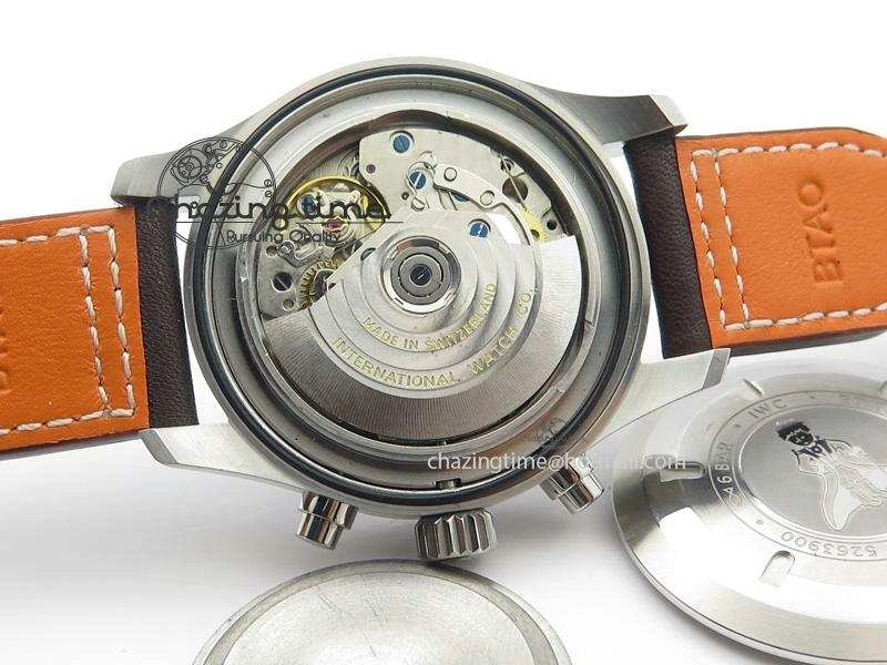 Pilot Chrono 377714 “Le Petit Prince” ZF Best Edition Blue Dial On Brown Leather Strap A7750