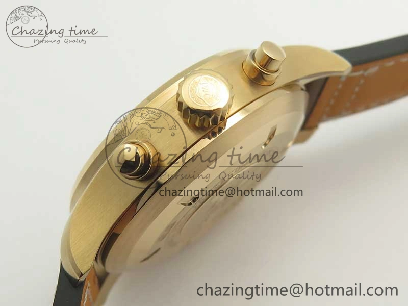 Pilot Chrono 377721 “Le Petit Prince” RG ZF 1:1 Best Edition on Brown Leather Strap A7750