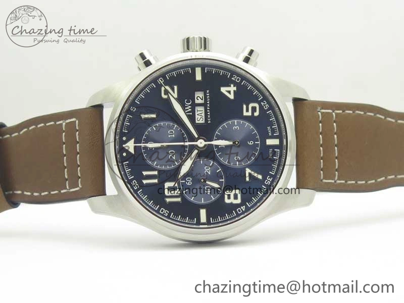 Pilot Chrono 377721 “Le Petit Prince” SS ZF 1:1 Best Edition on Brown Leather Strap A7750
