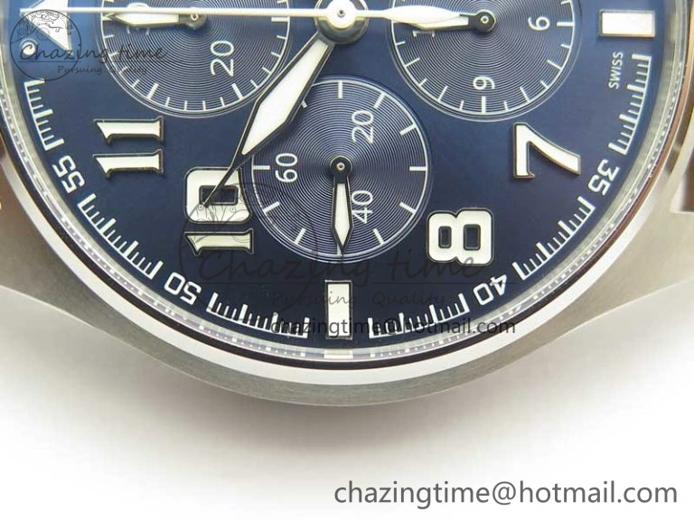 Pilot Chrono 377721 “Le Petit Prince” SS ZF 1:1 Best Edition on Brown Leather Strap A7750