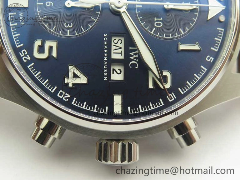 Pilot Chrono 377721 “Le Petit Prince” SS ZF 1:1 Best Edition on Brown Leather Strap A7750