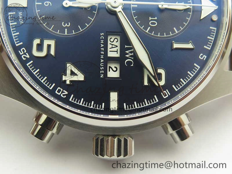 Pilot Chrono 377721 “Le Petit Prince” SS ZF 1:1 Best Edition on Brown Leather Strap A7750