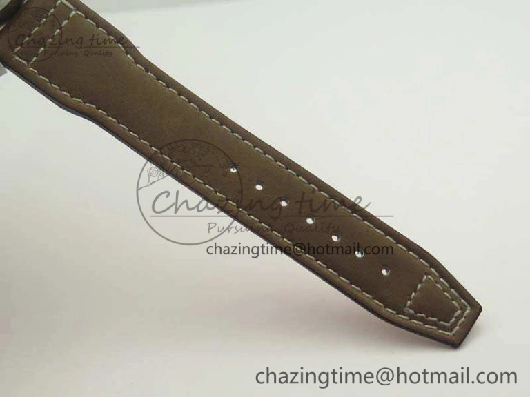 Pilot Chrono IW377713 ZF 1:1 Best Edition Brown Dial On Brown Leather Strap A7750