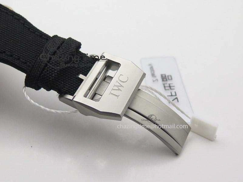 Pilot Chrono IW388001 Real Ceramic ZF 1:1 Best Edition On Black Nylon Strap A7750