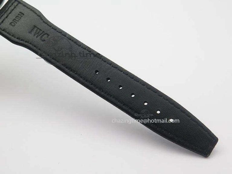Pilot Chrono IW388001 Real Ceramic ZF 1:1 Best Edition On Black Nylon Strap A7750