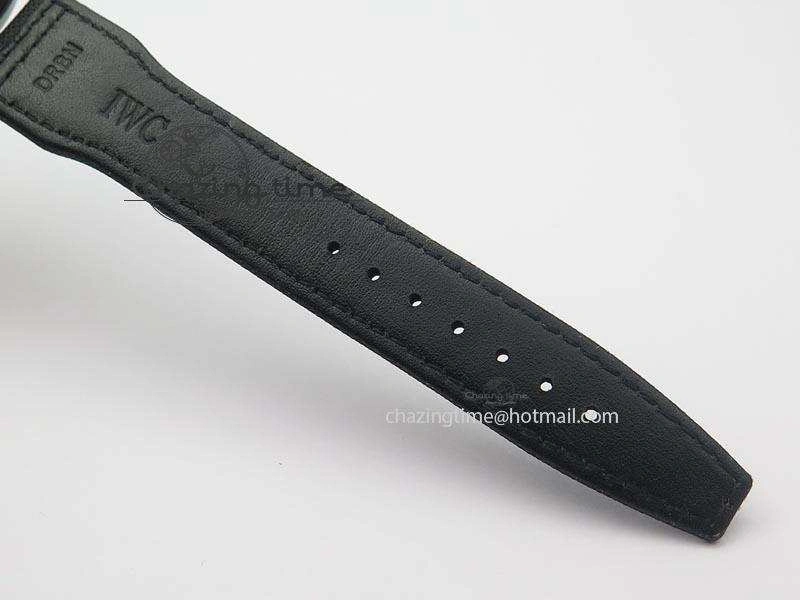 Pilot Chrono IW388001 Real Ceramic ZF 1:1 Best Edition On Black Nylon Strap A7750