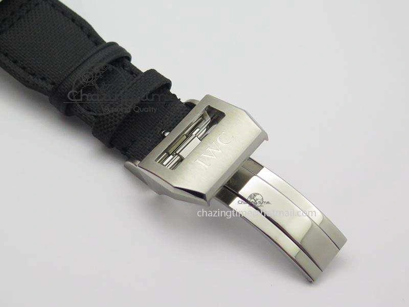 Pilot Chrono IW388001 Real Ceramic ZF 1:1 Best Edition On Black Nylon Strap A7750