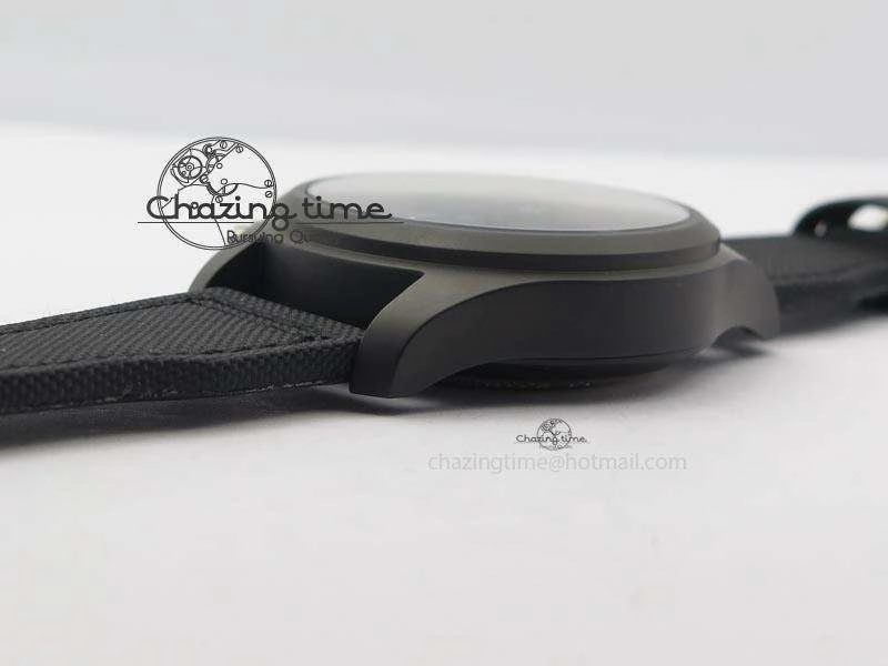 Pilot Chrono IW388003 Real Ceramic V6F Best Edition Green Markers On Black Nylon Strap A7750