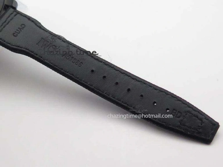 Pilot Chrono IW388003 Real Ceramic ZF 1:1 Best Edition On Black Nylon Strap A7750