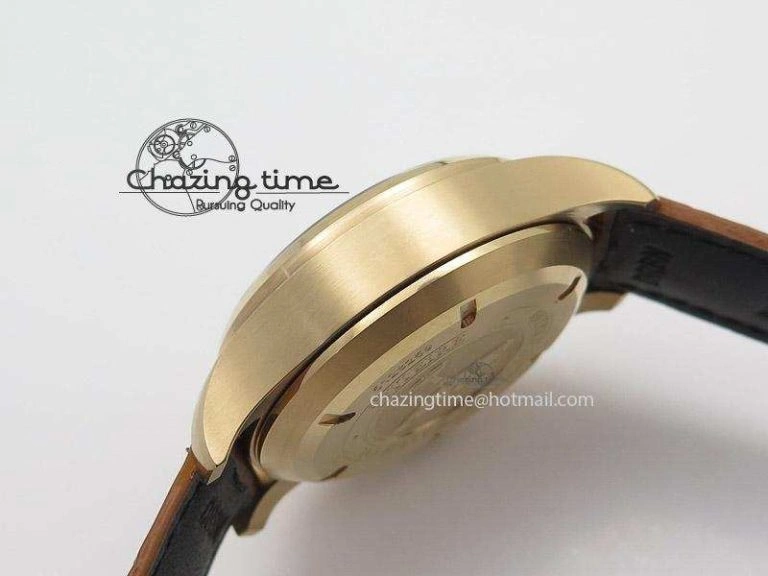 Pilot Chrono RG 3878 Gray Dial on Light Brown Leather Strap A7750