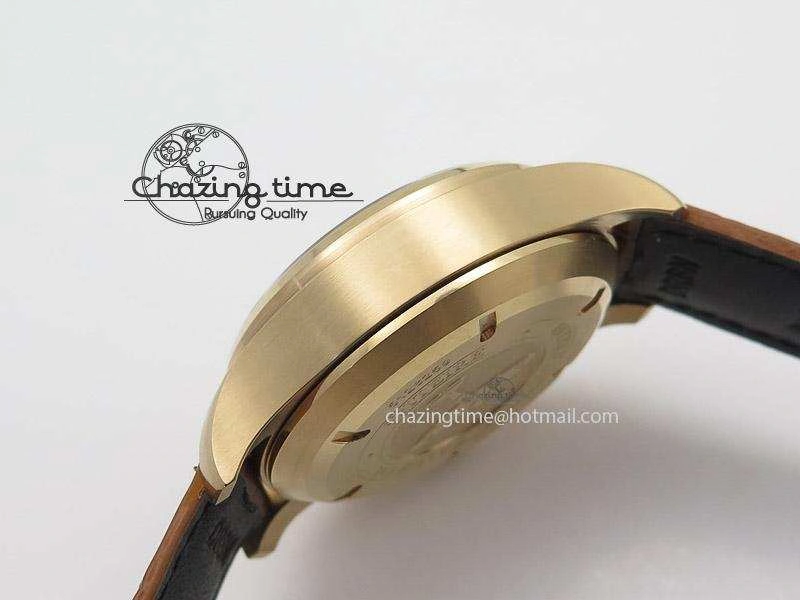 Pilot Chrono RG 3878 Gray Dial on Light Brown Leather Strap A7750