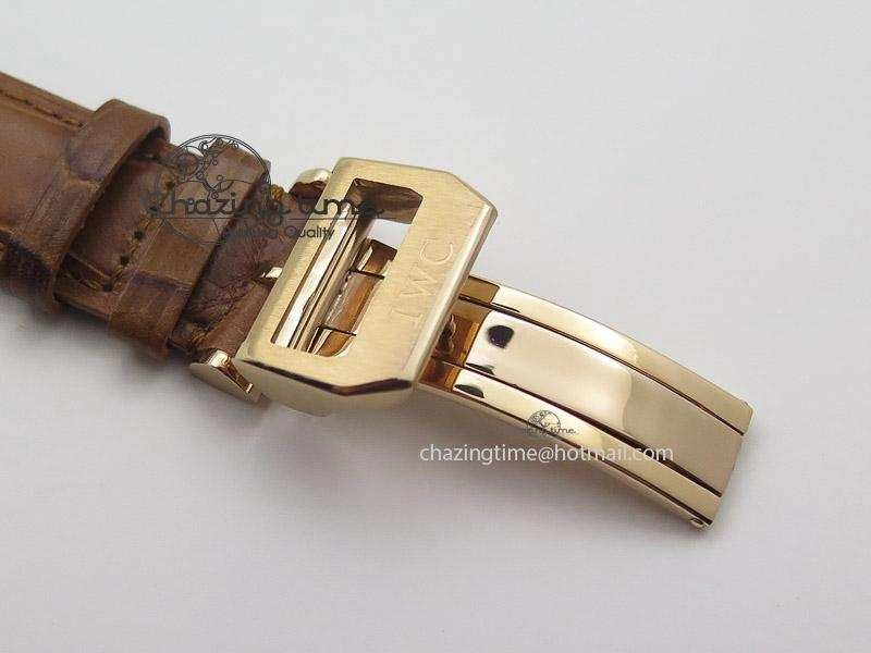 Pilot Chrono RG 3878 Gray Dial on Light Brown Leather Strap A7750