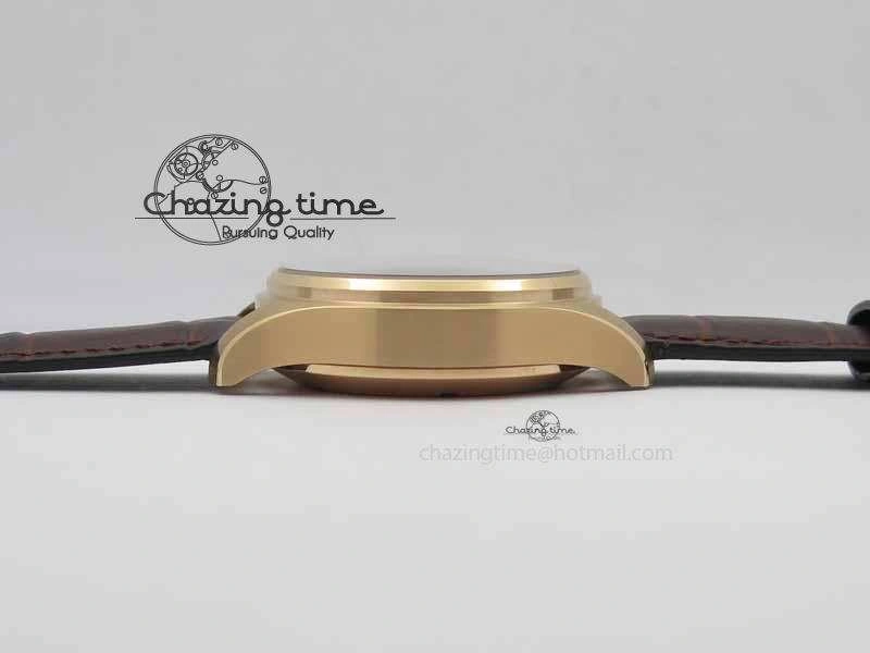 Pilot Chrono RG 3878 V6F Best Edition Gray Dial On Brown Leather Strap A7750
