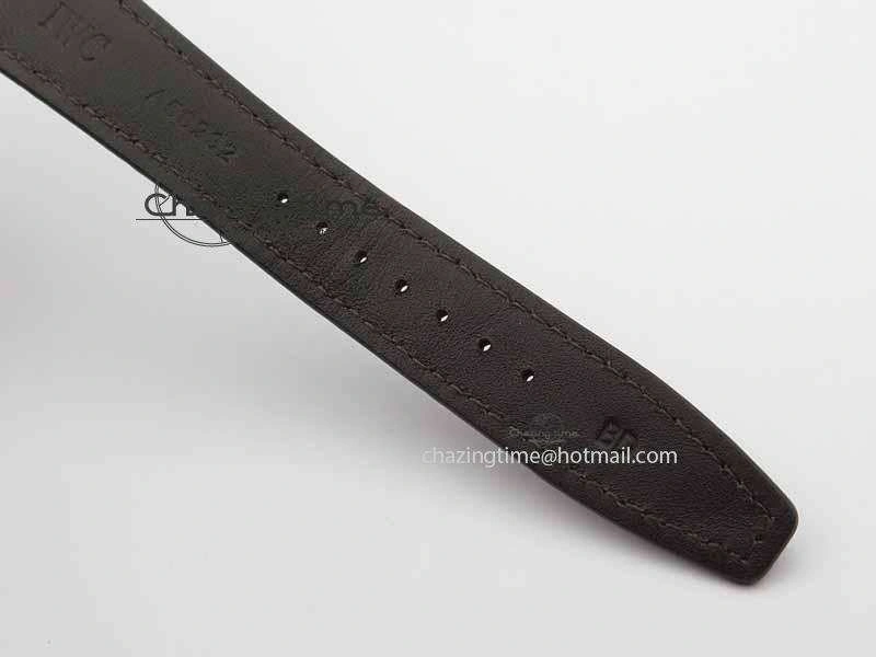 Pilot Chrono RG 3878 V6F Best Edition Gray Dial On Brown Leather Strap A7750