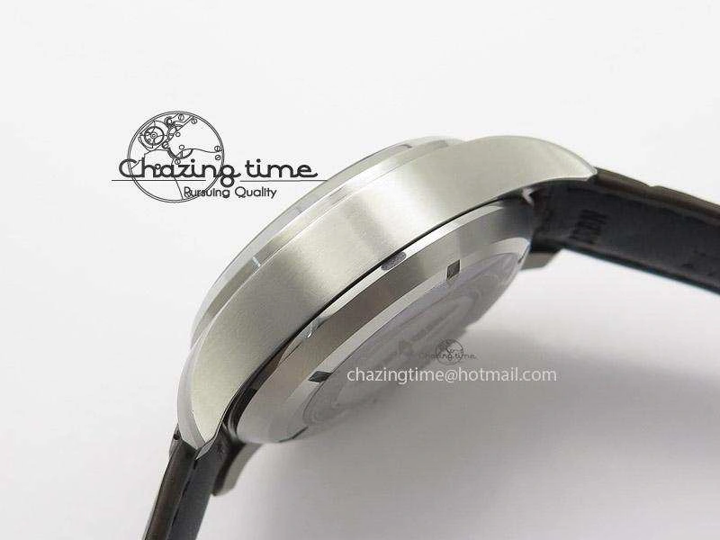 Pilot Chrono SS 3878 Gray Dial on Brown Leather Strap A7750