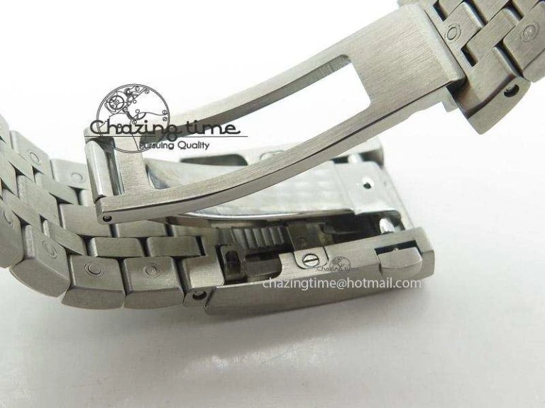 Pilot Chrono SS IW387809 ZF 1:1 Best Edition Silver Dial On SS Bracelet A7750