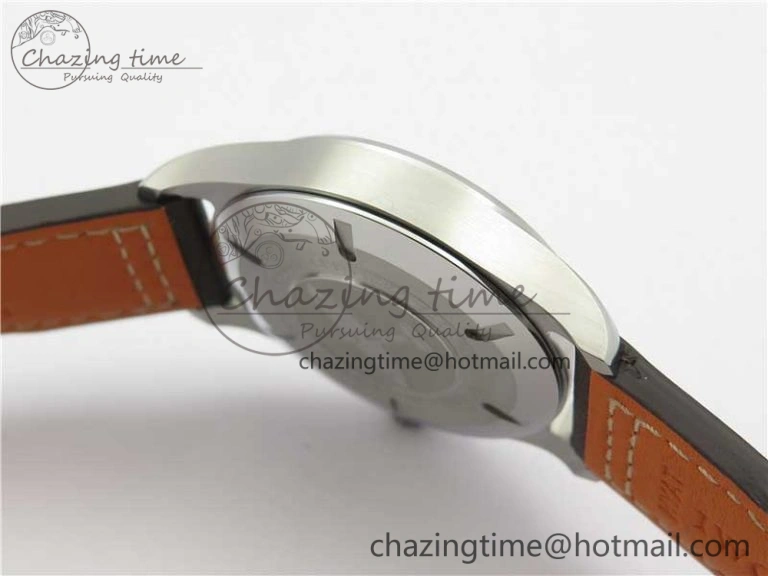Pilot IW326803 SS MK 1:1 Best Edition Black Dial on Brown Leather Strap MIYOTA9015