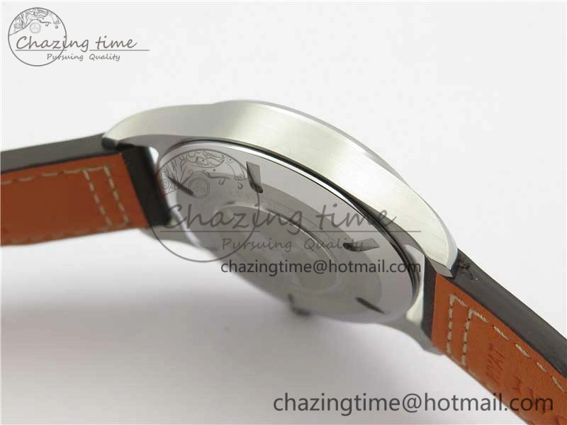 Pilot IW326803 SS MK 1:1 Best Edition Black Dial on Brown Leather Strap MIYOTA9015