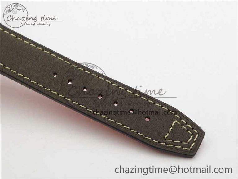 Pilot IW326803 SS MK 1:1 Best Edition Black Dial on Brown Leather Strap MIYOTA9015