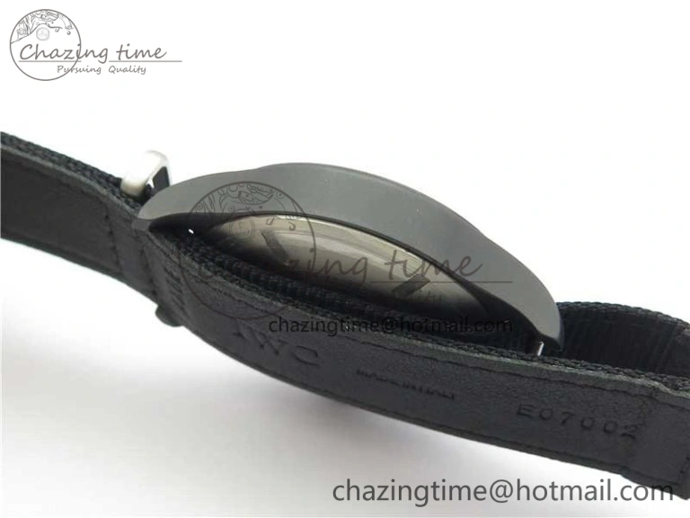 Pilot IW326901 Real Ceramic MK 1:1 Best Edition Black Dial On Nylon Strap MIYOTA9015