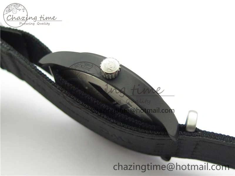 Pilot IW326901 Real Ceramic MK 1:1 Best Edition Black Dial On Nylon Strap MIYOTA9015