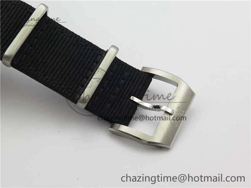 Pilot IW326901 Real Ceramic MK 1:1 Best Edition Black Dial On Nylon Strap MIYOTA9015