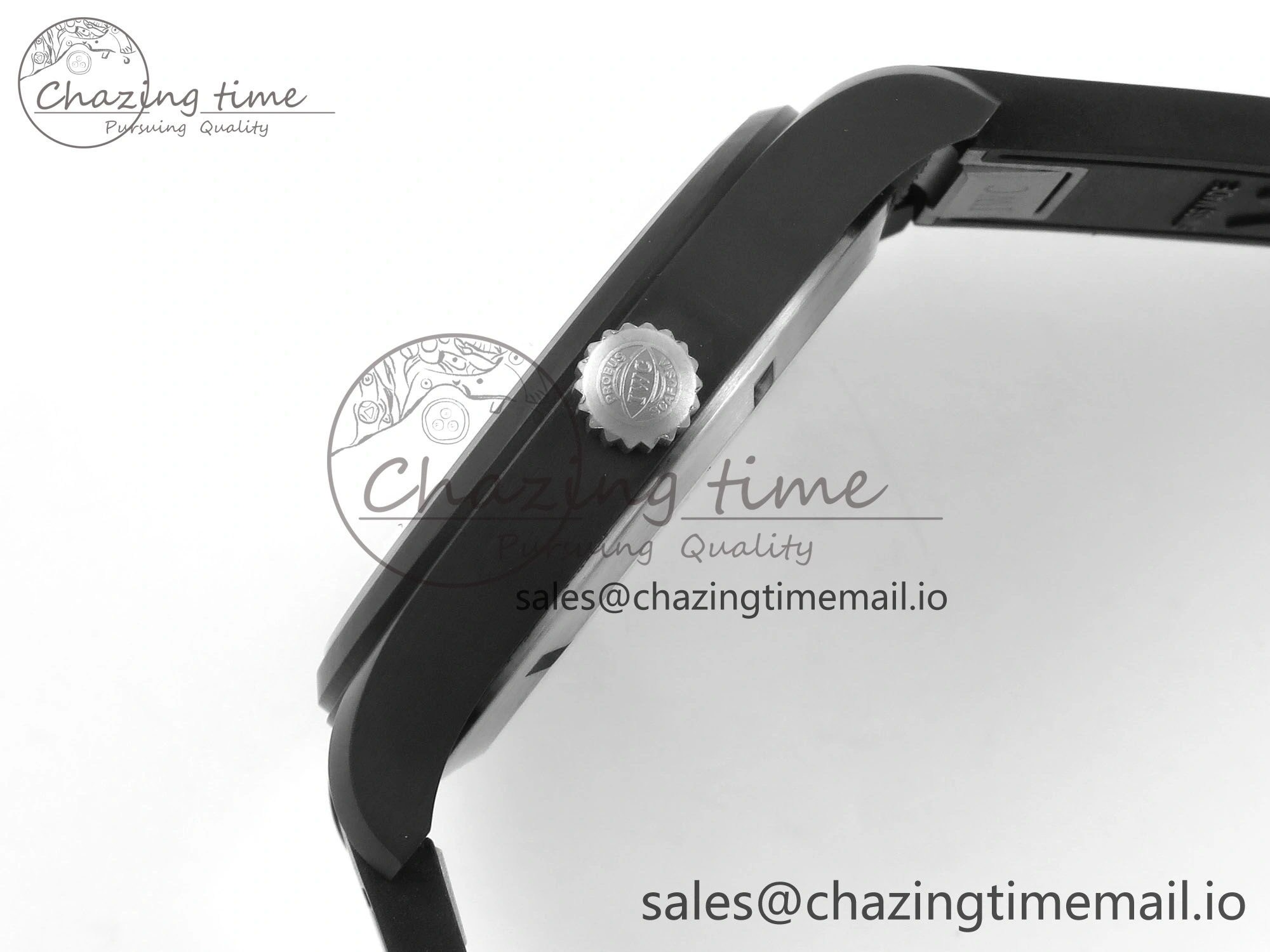 Pilot IW326905 Black Aces M+F 1:1 Best Edition White Dial on Black Rubber Strap MY9015