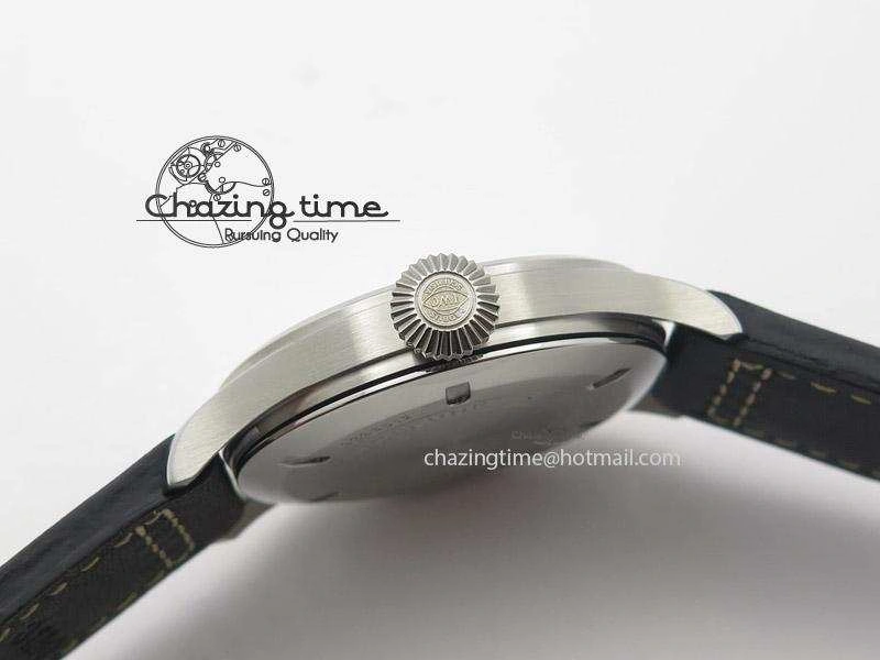 Pilot Mark XVI “Father & Son 2012” MK Maker SS Sliver Dial A2892 On Black Leather Strap