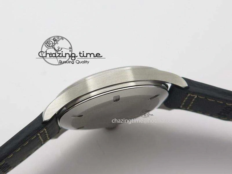 Pilot Mark XVI “Father & Son 2012” MK Maker SS Sliver Dial A2892 On Black Leather Strap