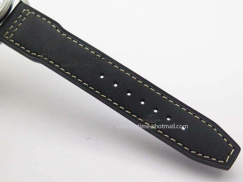 Pilot Mark XVI “Father & Son 2012” MK Maker SS Sliver Dial A2892 On Black Leather Strap