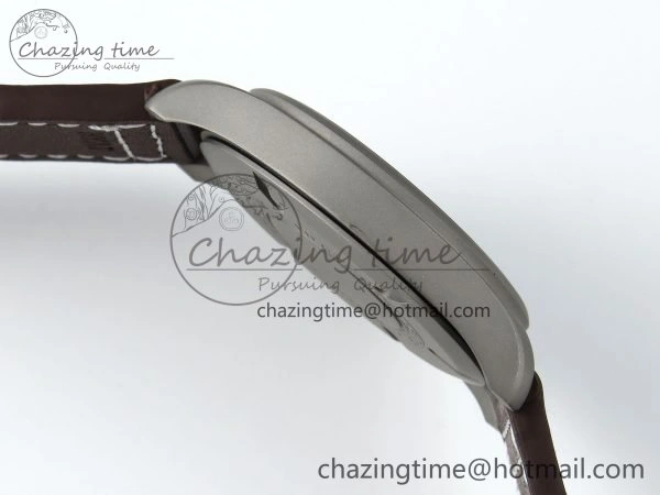 Pilot Mark XVIII Titanium BLSF 1:1 Best Edition Black Dial on Brown Leather Strap MIYOTA 9015