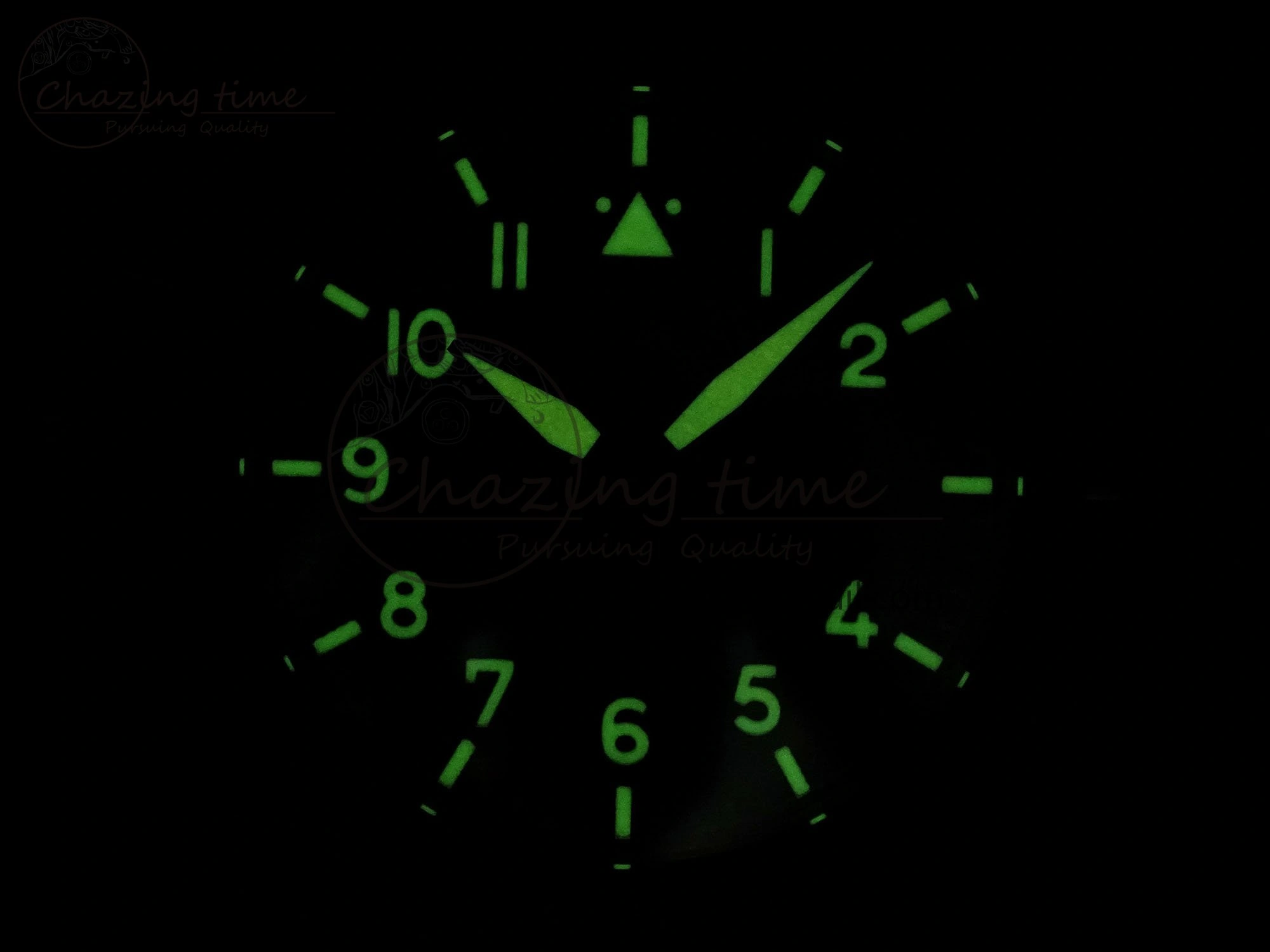 Pilot Mark XVIII Titanium BLSF 1:1 Best Edition Black Dial on Brown Leather Strap MIYOTA 9015