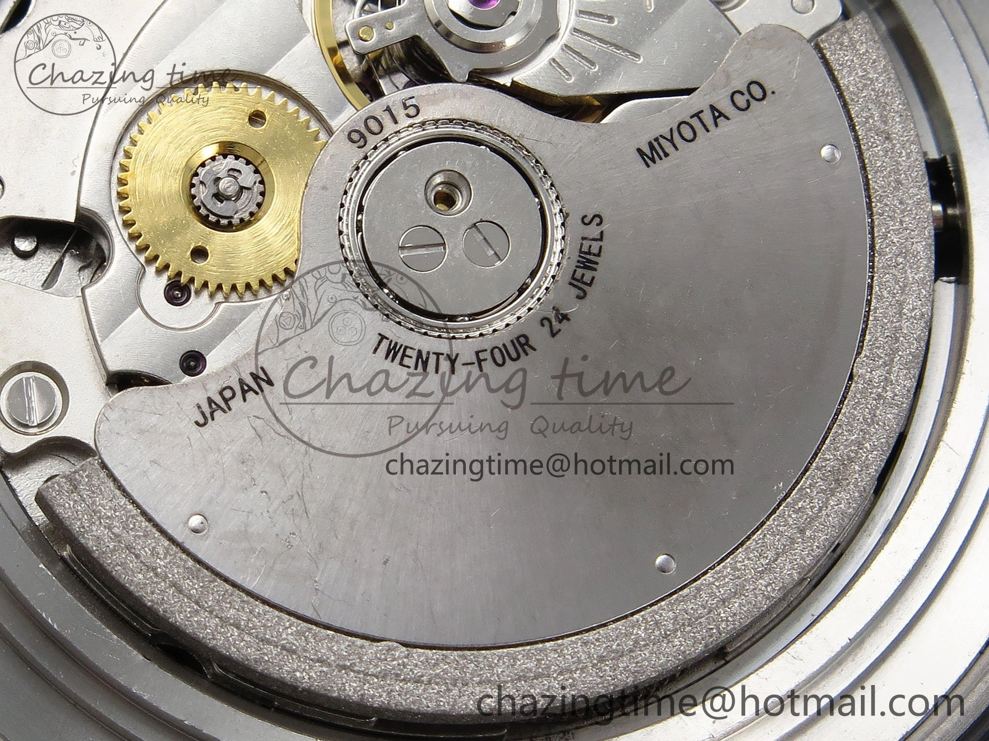 Pilot Mark XVIII Titanium BLSF 1:1 Best Edition Black Dial on Brown Leather Strap MIYOTA 9015