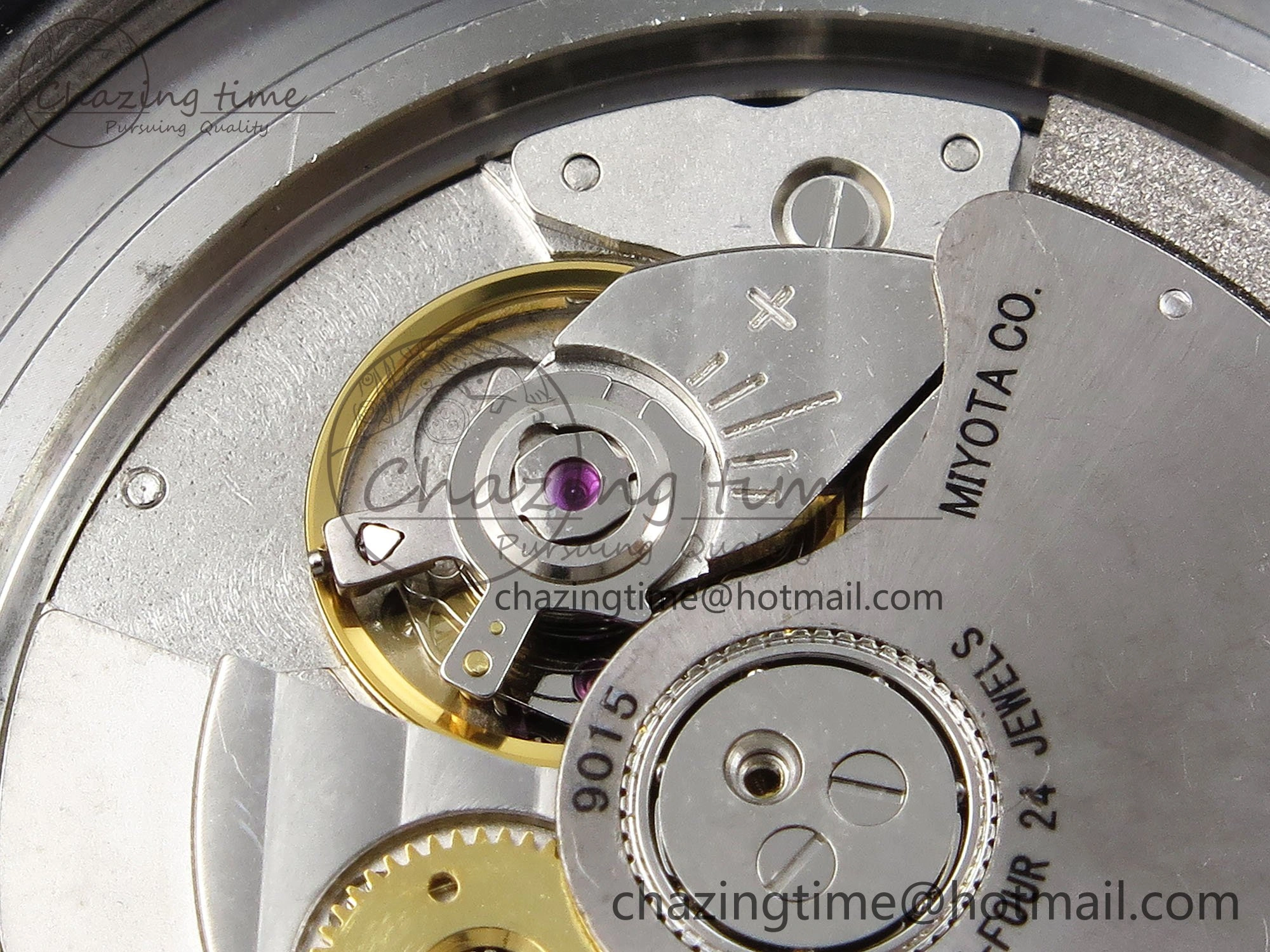 Pilot Mark XVIII Titanium BLSF 1:1 Best Edition Black Dial on Brown Leather Strap MIYOTA 9015