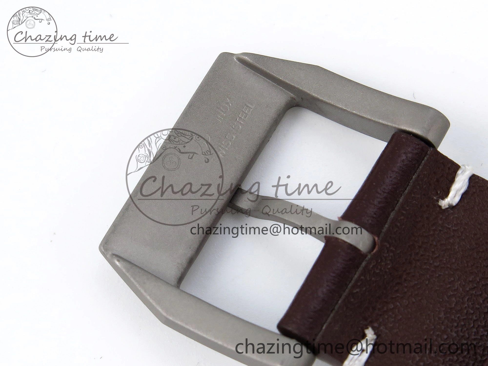 Pilot Mark XVIII Titanium BLSF 1:1 Best Edition Black Dial on Brown Leather Strap MIYOTA 9015