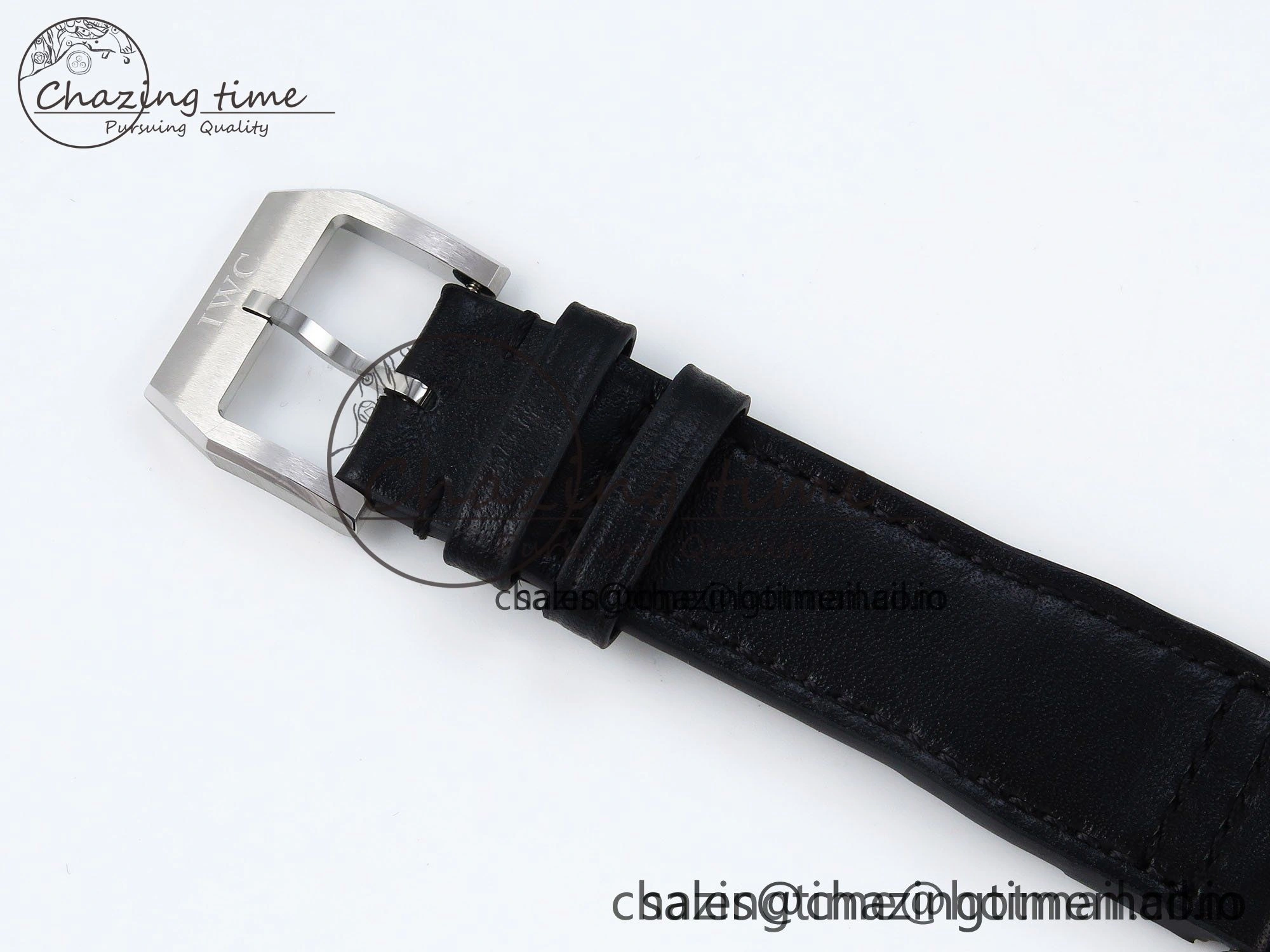 Pilot Mark XX BLSF 1:1 Best Edition Black Dial on Black Leather Strap MIYOTA 9015
