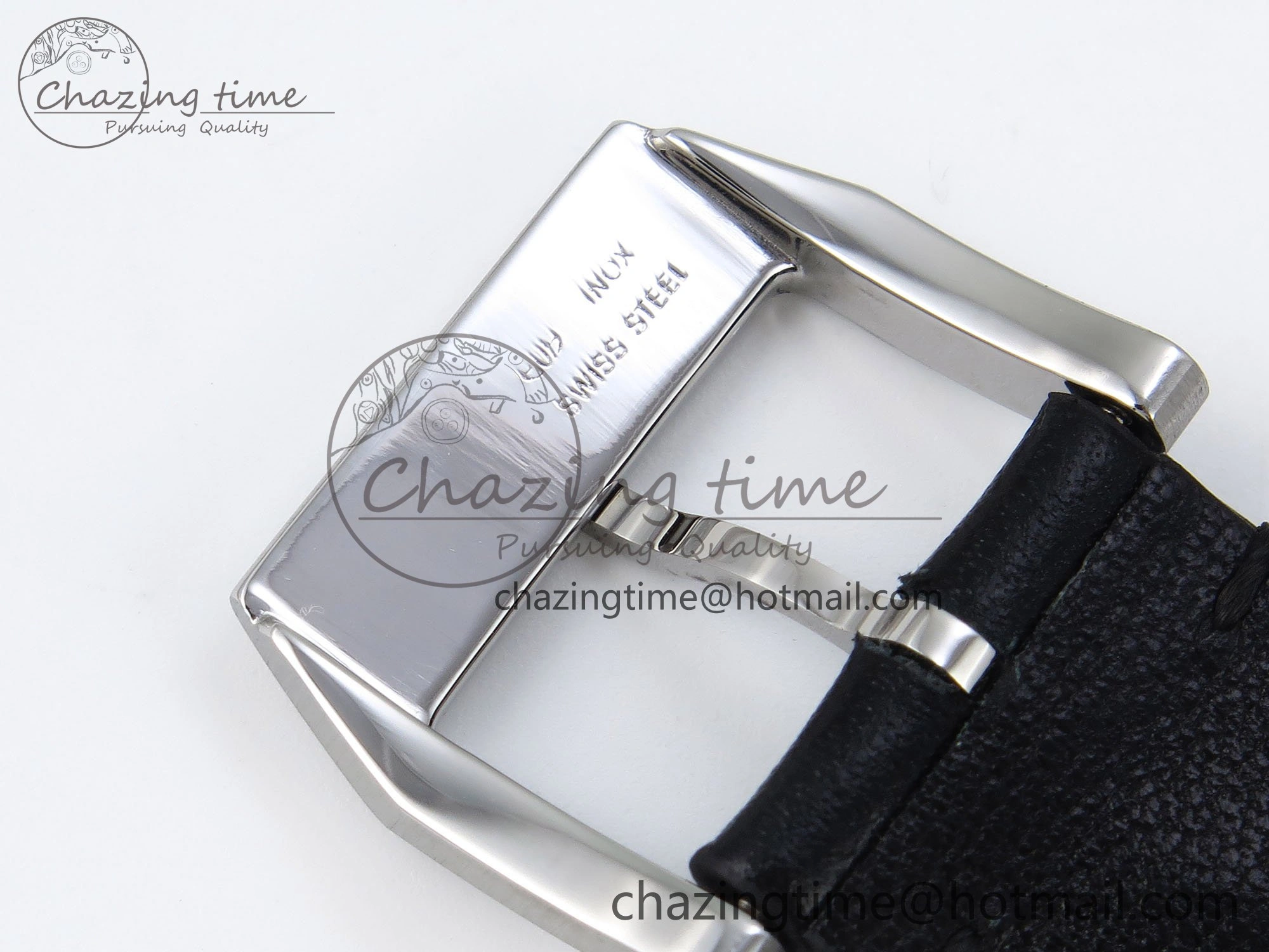 Pilot Mark XX BLSF 1:1 Best Edition Black Dial on Black Leather Strap MIYOTA 9015