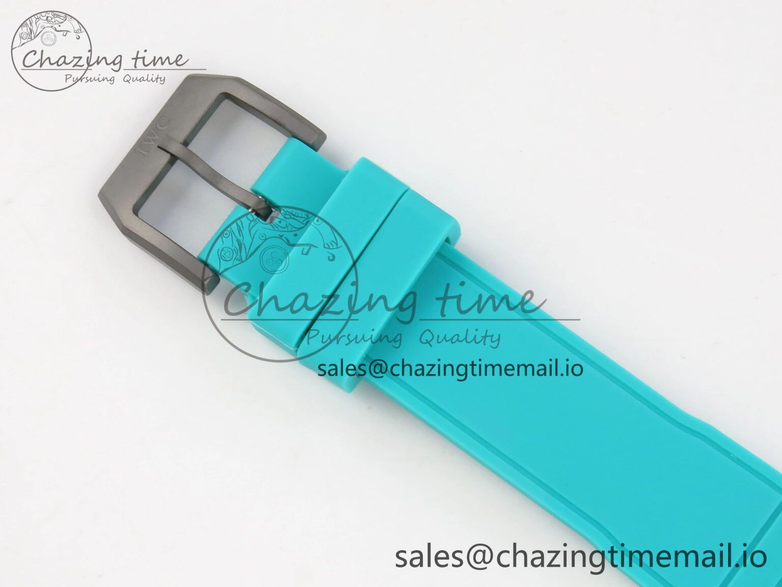 Pilot Mark XX BLSF 1:1 Best Edition Black Blue Dial on Blue Rubber Strap MIYOTA 9019