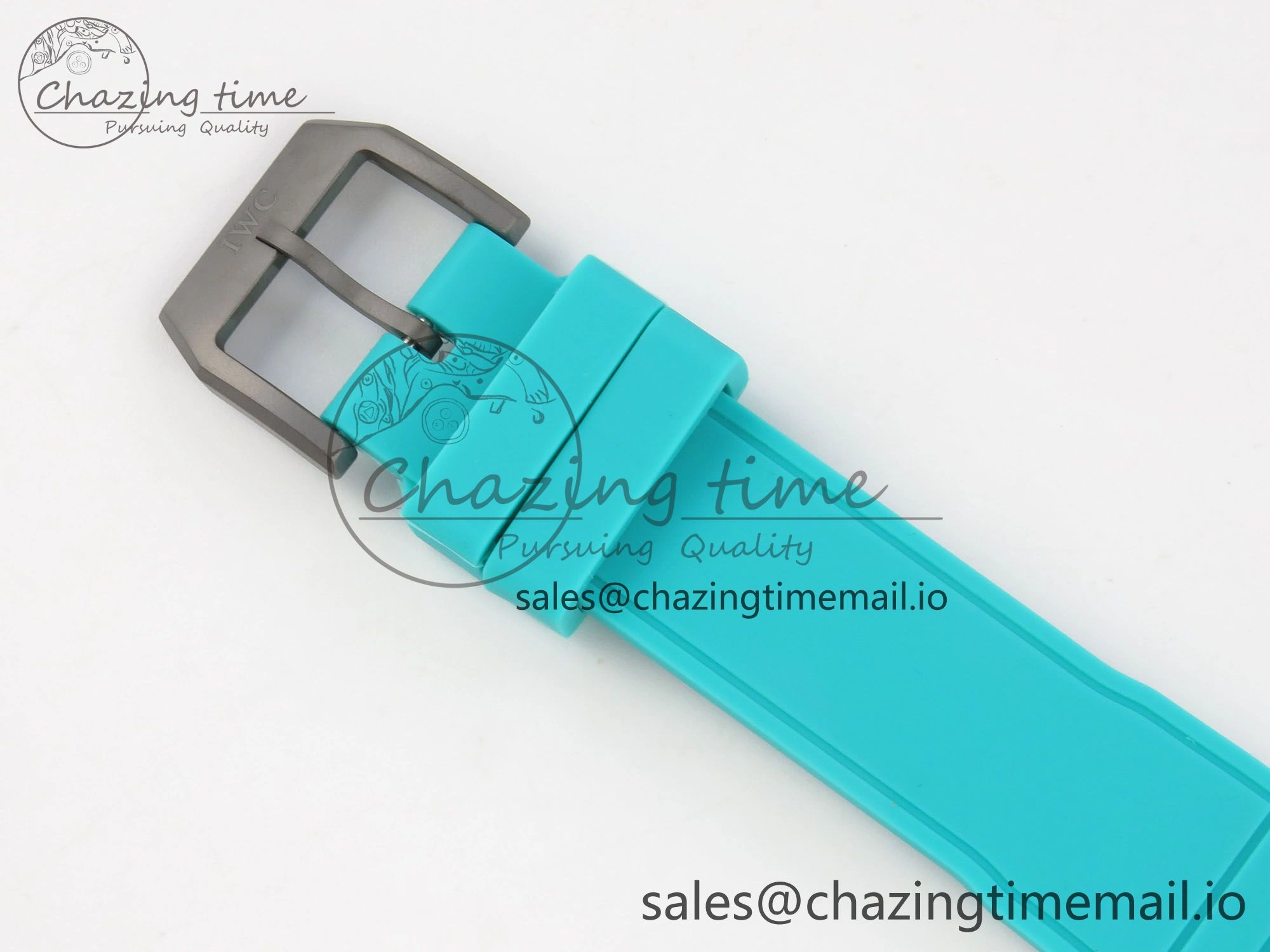 Pilot Mark XX BLSF 1:1 Best Edition Black Blue Dial on Blue Rubber Strap MIYOTA 9019