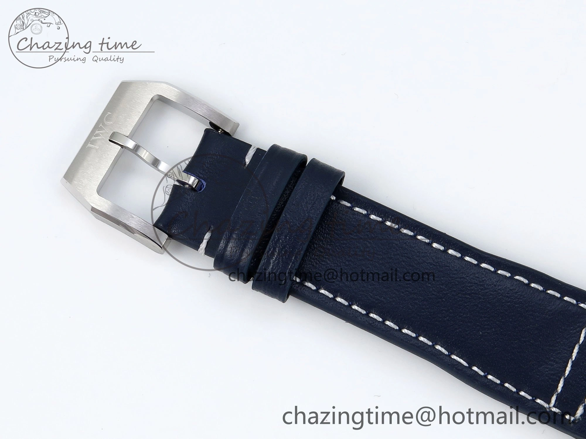 Pilot Mark XX BLSF 1:1 Best Edition Blue Dial on Blue Leather Strap MIYOTA 9015