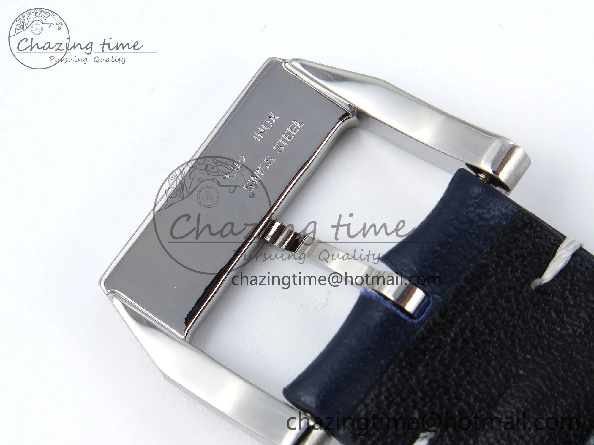 Pilot Mark XX BLSF 1:1 Best Edition Blue Dial on Blue Leather Strap MIYOTA 9015