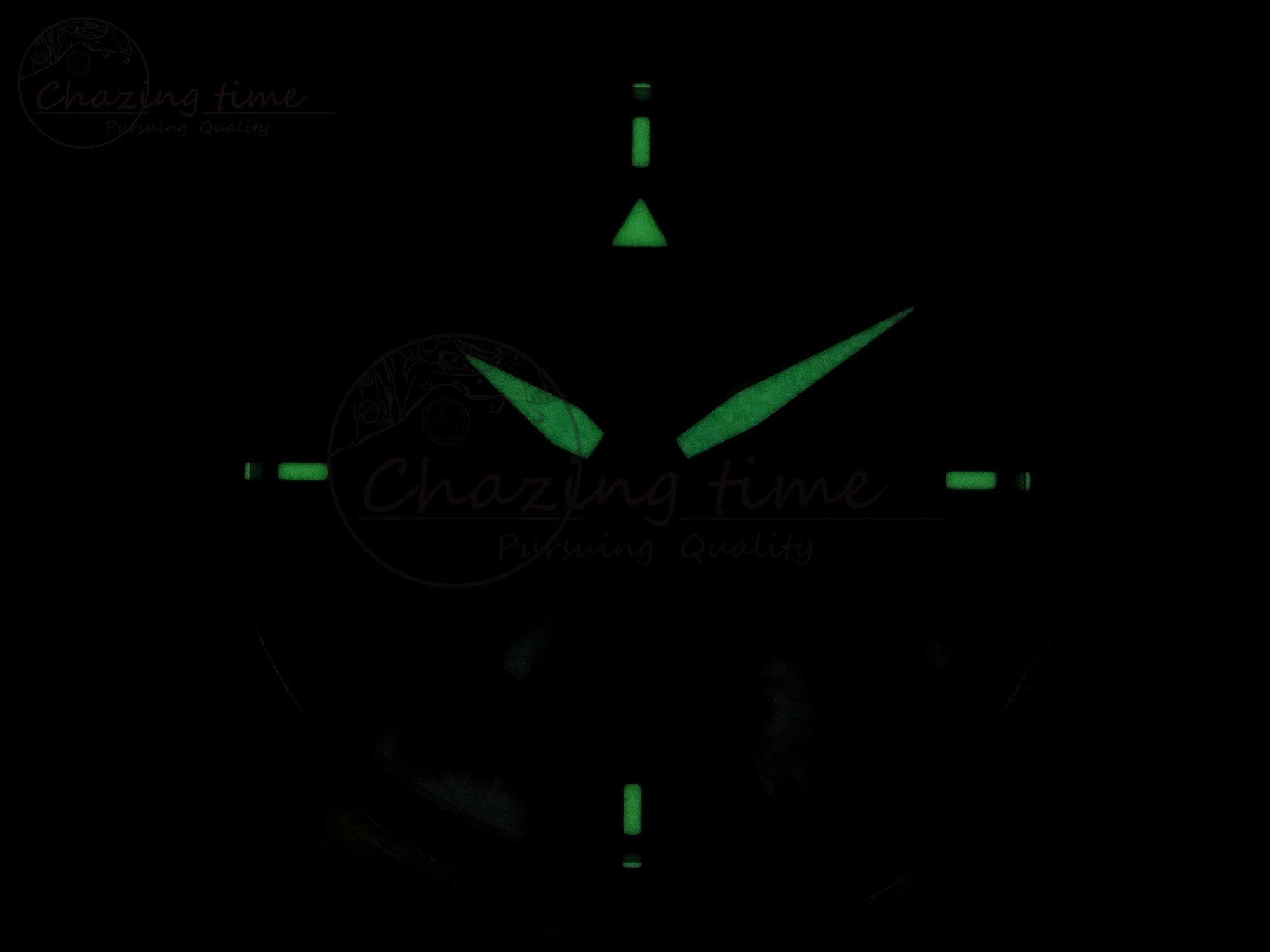 Pilot Mark XX BLSF 1:1 Best Edition Green Dial on Brown Leather Strap MIYOTA 9015