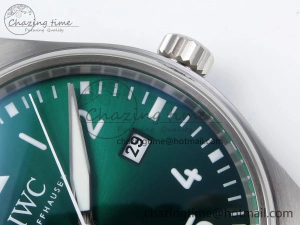 Pilot Mark XX BLSF 1:1 Best Edition Green Dial on Brown Leather Strap MIYOTA 9015