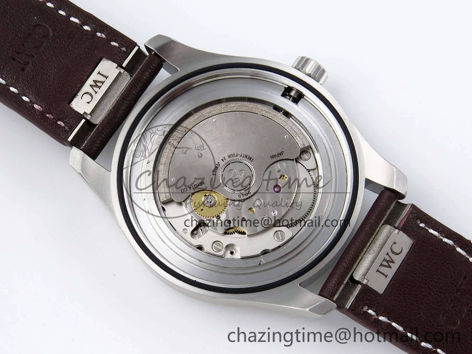 Pilot Mark XX BLSF 1:1 Best Edition Green Dial on Brown Leather Strap MIYOTA 9015