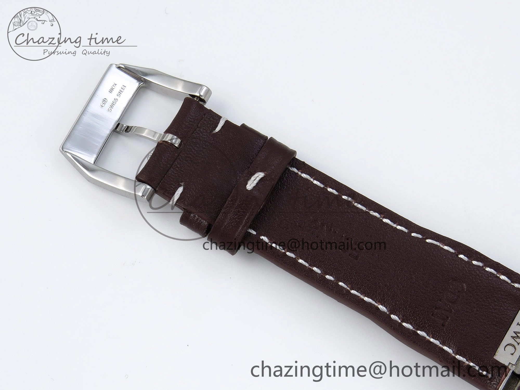 Pilot Mark XX BLSF 1:1 Best Edition Green Dial on Brown Leather Strap MIYOTA 9015