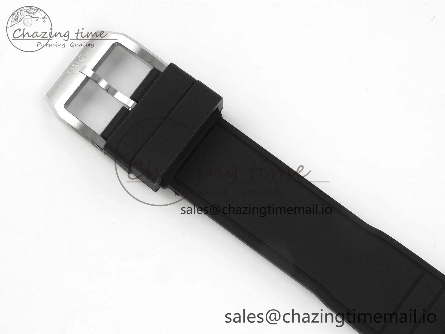 Pilot Mark XX BLSF SS 1:1 Best Edition White Dial on Black Rubber Strap MIYOTA 9015